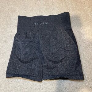 NVGTN Women’s Contour Seamless Shorts Charcoal